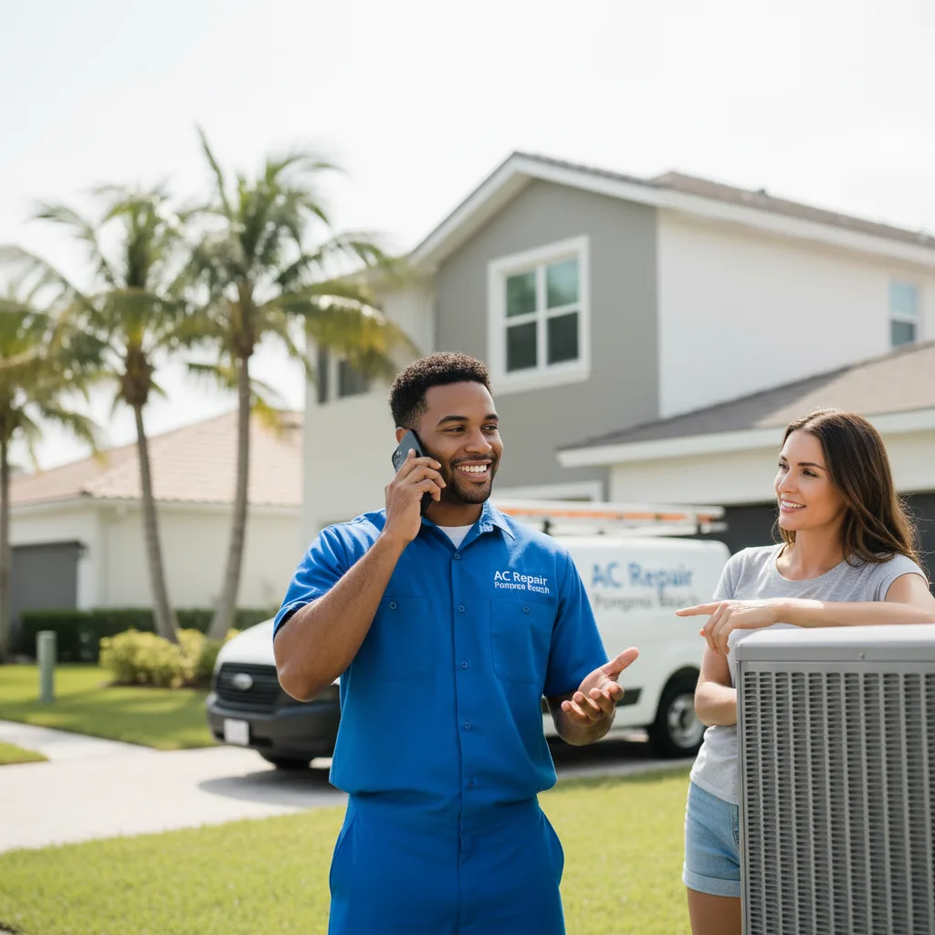 AC Repair Pompano Beach customer support in Alum Creek